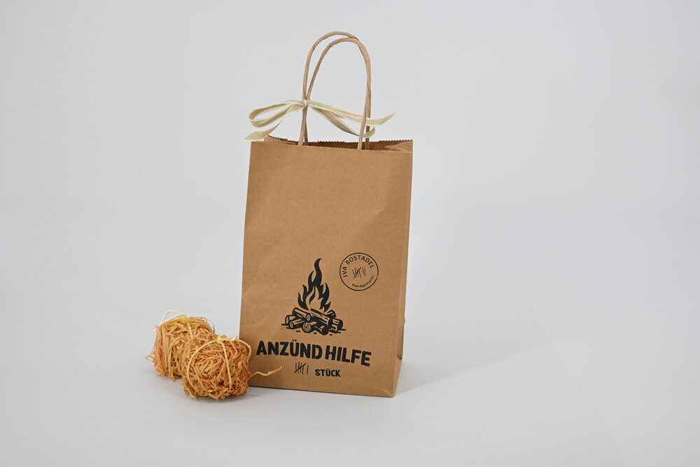 Anz&uuml;ndhilfe im S&auml;cklein