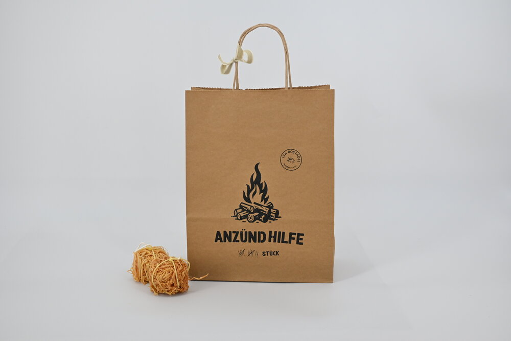 Anz&uuml;ndhilfe im S&auml;cklein