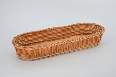 Geflochtene Brot-K&ouml;rbli oval /rund