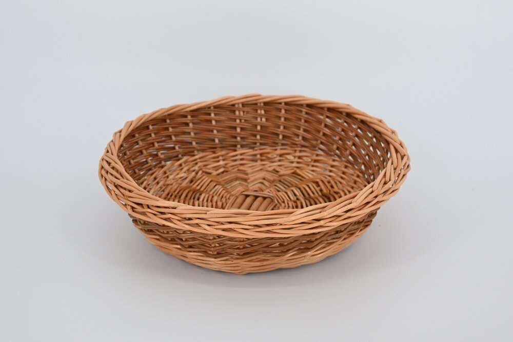 Geflochtene Brot-K&ouml;rbli oval /rund