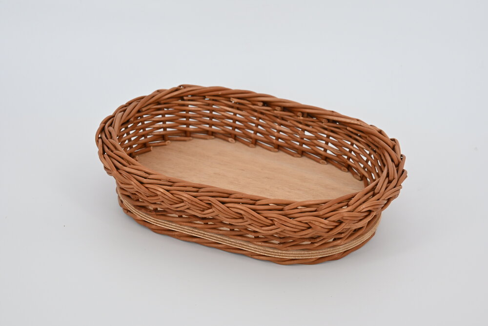 Geflochtene Brot-K&ouml;rbli oval /rund