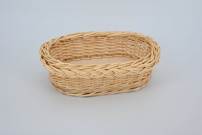 Geflochtene Brot-K&ouml;rbli oval /rund